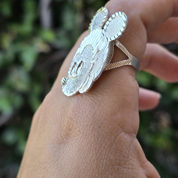 Sterling Mouse Ring - Picture 2 of 6